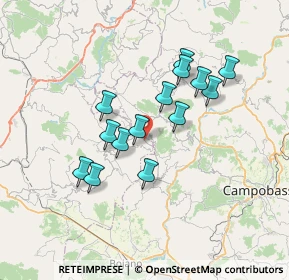 Mappa Frosolone, 86095 Frosolone IS, Italia (6.27214)