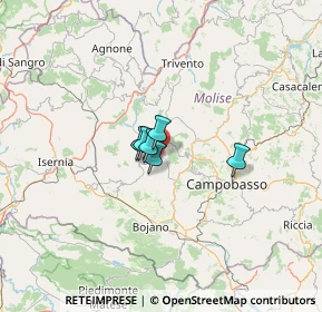 Mappa Frosolone, 86095 Frosolone IS, Italia (33.41455)