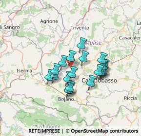 Mappa Frosolone, 86095 Frosolone IS, Italia (11.267)
