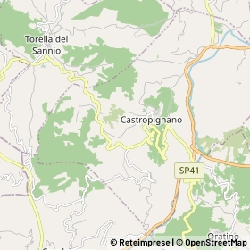 Mappa Castropignano