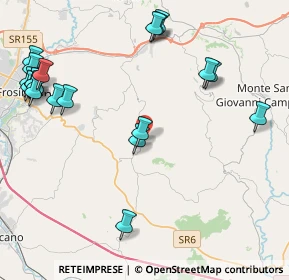 Mappa SP 19, 03027 Ripi FR (5.6845)