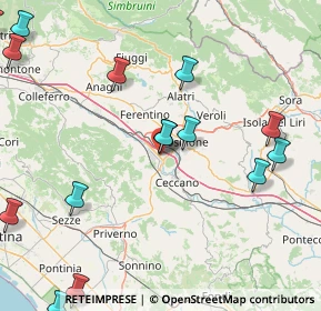 Mappa Via Armando Vona s.n.c., 03100 Frosinone FR, Italia (23.53333)