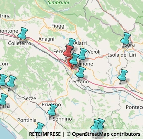 Mappa Via Armando Vona s.n.c., 03100 Frosinone FR, Italia (25)