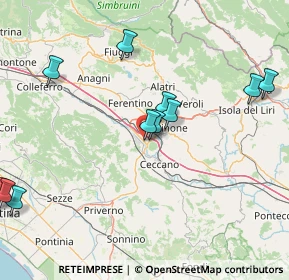 Mappa Via Armando Vona s.n.c., 03100 Frosinone FR, Italia (19.91727)
