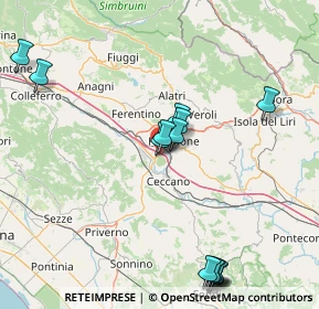 Mappa Via Dei Monti Lepini, 03100 Ceccano FR, Italia (19.94714)