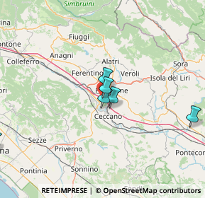 Mappa Via Dei Monti Lepini, 03100 Ceccano FR, Italia (42.73214)