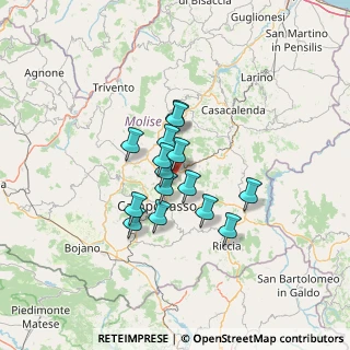 Mappa SC Cerreto, 86030 Matrice CB, Italia (9.674)
