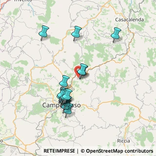 Mappa SC Cerreto, 86030 Matrice CB, Italia (7.3325)