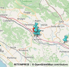 Mappa Via Degli Anziati, 03100 Frosinone FR, Italia (46.59588)