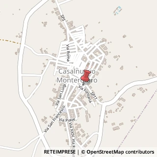 Mappa Via Fonteromano, 18, 71033 Casalnuovo Monterotaro, Foggia (Puglia)