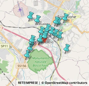 Mappa Corso Lazio, 03100 Frosinone FR, Italia (1.35474)