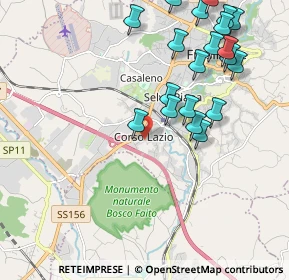 Mappa Corso Lazio, 03100 Frosinone FR, Italia (2.47)