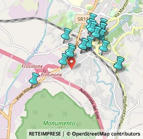 Mappa Corso Lazio, 03100 Frosinone FR, Italia (0.9255)