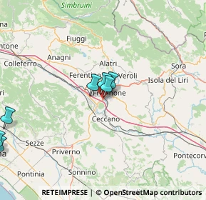 Mappa Corso Lazio, 03100 Frosinone FR, Italia (43.385)