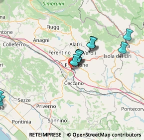 Mappa Corso Lazio, 03100 Frosinone FR, Italia (16.69615)