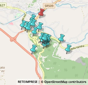 Mappa Via Giacinto Visocchi, 03042 Atina FR, Italia (0.614)