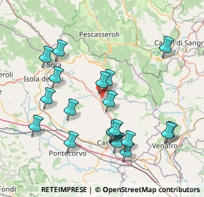Mappa Veroli, 03042 Atina FR, Italia (16.96684)