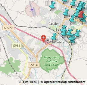 Mappa Via Vado la Lena, 03100 Frosinone FR, Italia (3.2865)