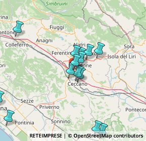 Mappa Via Vado la Lena, 03100 Frosinone FR, Italia (15.64429)