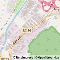Mapa Ceccano