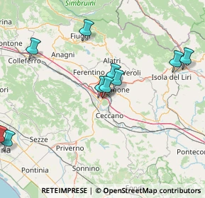 Mappa V. M. LEPINI KM500, 03023 Ceccano FR, Italia (20.04273)