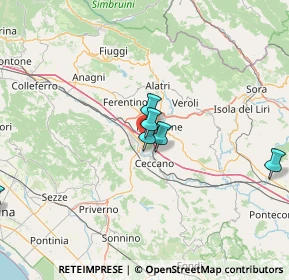 Mappa V. M. LEPINI KM500, 03023 Ceccano FR, Italia (46.58706)
