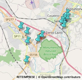 Mappa V. M. LEPINI KM500, 03023 Ceccano FR, Italia (2.15417)