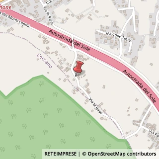 Mappa Viale rase 60, 03100 Frosinone, Frosinone (Lazio)