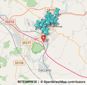 Mappa Via Faito, 03100 Frosinone FR, Italia (3.06417)