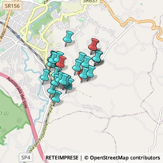 Mappa Via Colle Maladei, 03100 Frosinone FR, Italia (0.70714)