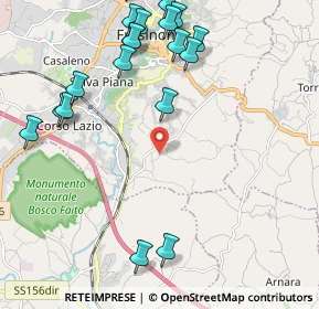 Mappa Via Colle Maladei, 03100 Frosinone FR, Italia (2.8405)