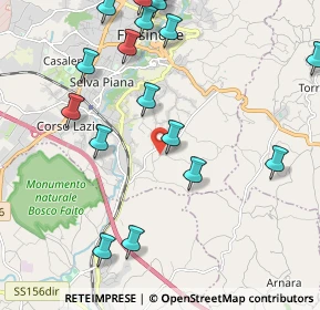 Mappa Via Colle Maladei, 03100 Frosinone FR, Italia (2.68706)