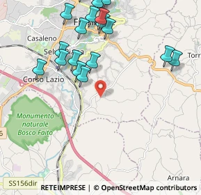 Mappa Via Colle Maladei, 03100 Frosinone FR, Italia (2.6505)