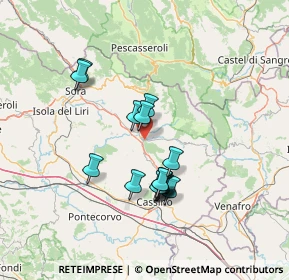 Mappa Viale Amerigo Vecchione, 03042 Atina FR, Italia (12.68733)