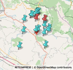 Mappa Viale Amerigo Vecchione, 03042 Atina FR, Italia (6.42632)