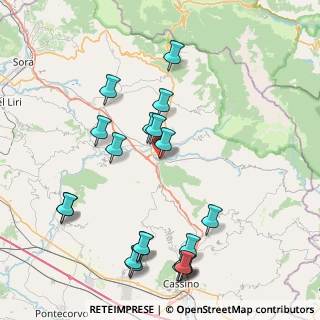 Mappa Viale Amerigo Vecchione, 03042 Atina FR, Italia (9.9475)