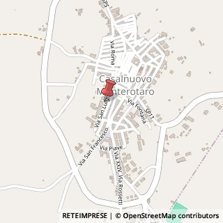 Mappa Via San Luigi, 7, 71033 Casalnuovo Monterotaro, Foggia (Puglia)