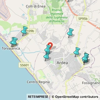 Mappa Via Campo Jemini, 00071 Pomezia RM, Italia (2.77545)