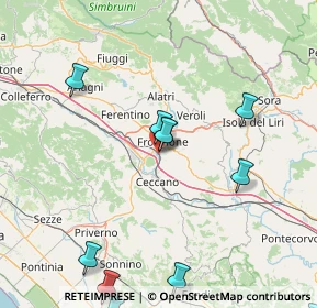 Mappa Via S. Giuliano, 03100 Frosinone FR, Italia (25.54692)