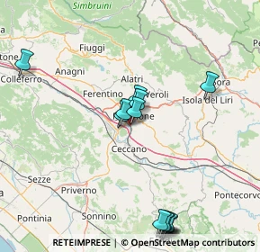 Mappa Via S. Giuliano, 03100 Frosinone FR, Italia (18.59692)