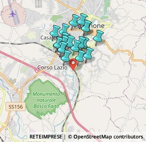 Mappa Via S. Giuliano, 03100 Frosinone FR, Italia (1.4095)