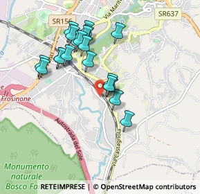 Mappa Via S. Giuliano, 03100 Frosinone FR, Italia (0.901)