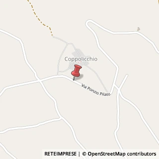 Mappa Contrada coppolicchio, 86170 Isernia, Isernia (Molise)