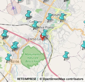 Mappa Via della Fornaci, 03100 Frosinone FR, Italia (3.289)