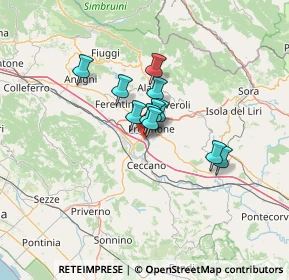 Mappa Via della Fornaci, 03100 Frosinone FR, Italia (8.66091)