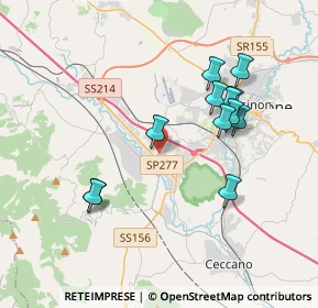 Mappa Asse Attrezzato, 03100 Frosinone FR, Italia (3.79)