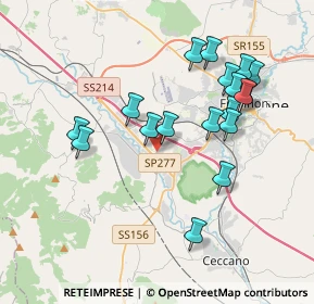 Mappa Asse Attrezzato, 03100 Frosinone FR, Italia (3.91611)
