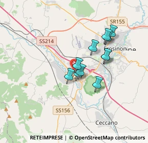 Mappa Asse Attrezzato, 03100 Frosinone FR, Italia (2.82818)