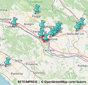 Mappa Asse Attrezzato, 03100 Frosinone FR, Italia (15.81833)