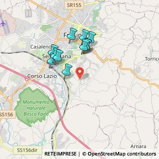 Mappa Via Vetiche, 03100 Frosinone FR, Italia (1.68182)